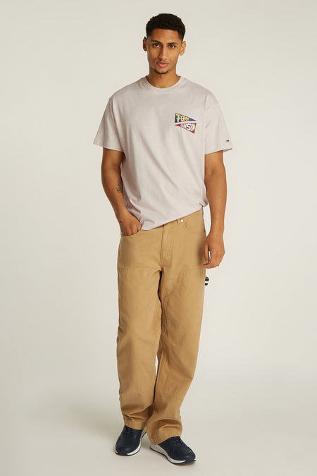 T-shirt (korte mouwen) Ecru - TOMMY JEANS