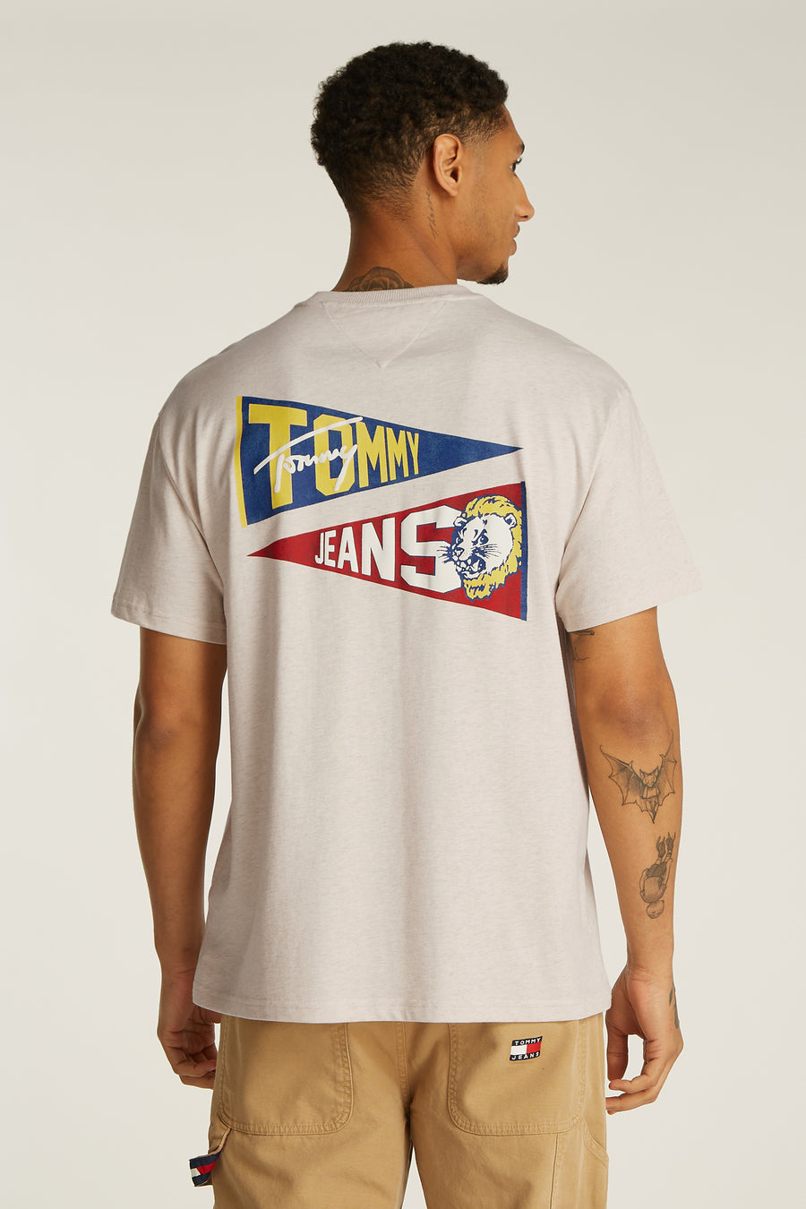T-shirt (korte mouwen) Ecru - TOMMY JEANS