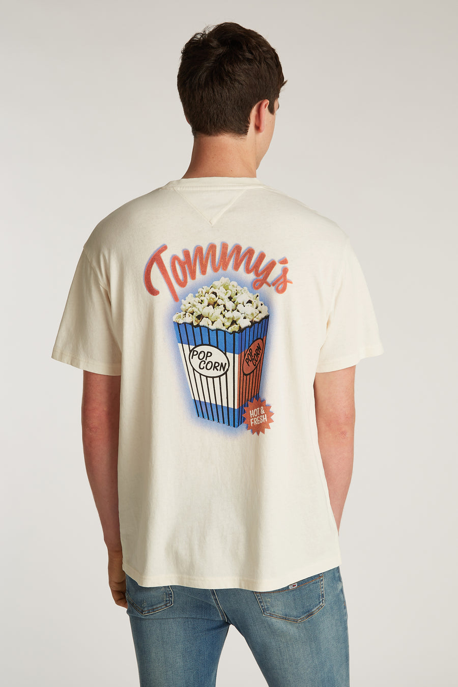 T-shirt (korte mouwen) Wit - TOMMY JEANS