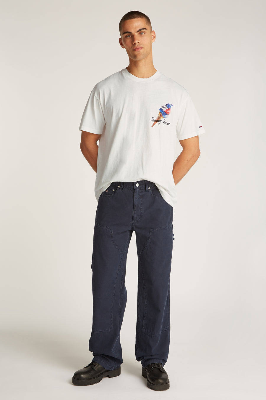 T-shirt (korte mouwen) Wit - TOMMY JEANS