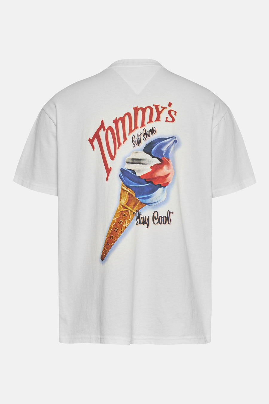T-shirt (korte mouwen) Wit - TOMMY JEANS