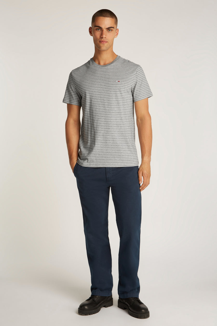 T-shirt (korte mouwen) Grijs - TOMMY JEANS