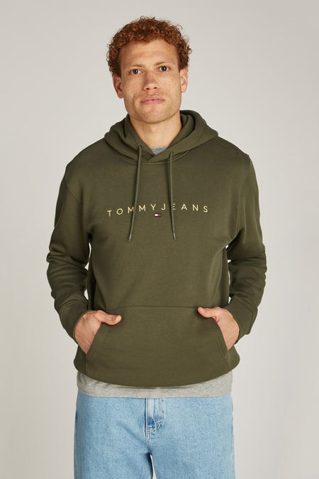 Sweater met kap Groen - TOMMY JEANS