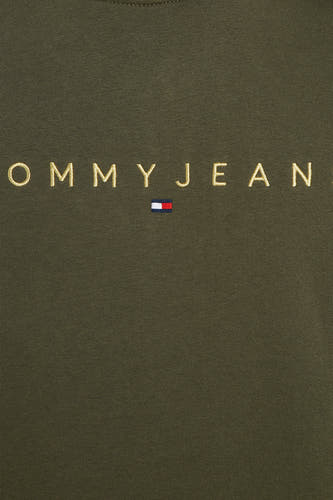 Sweater met kap Groen - TOMMY JEANS