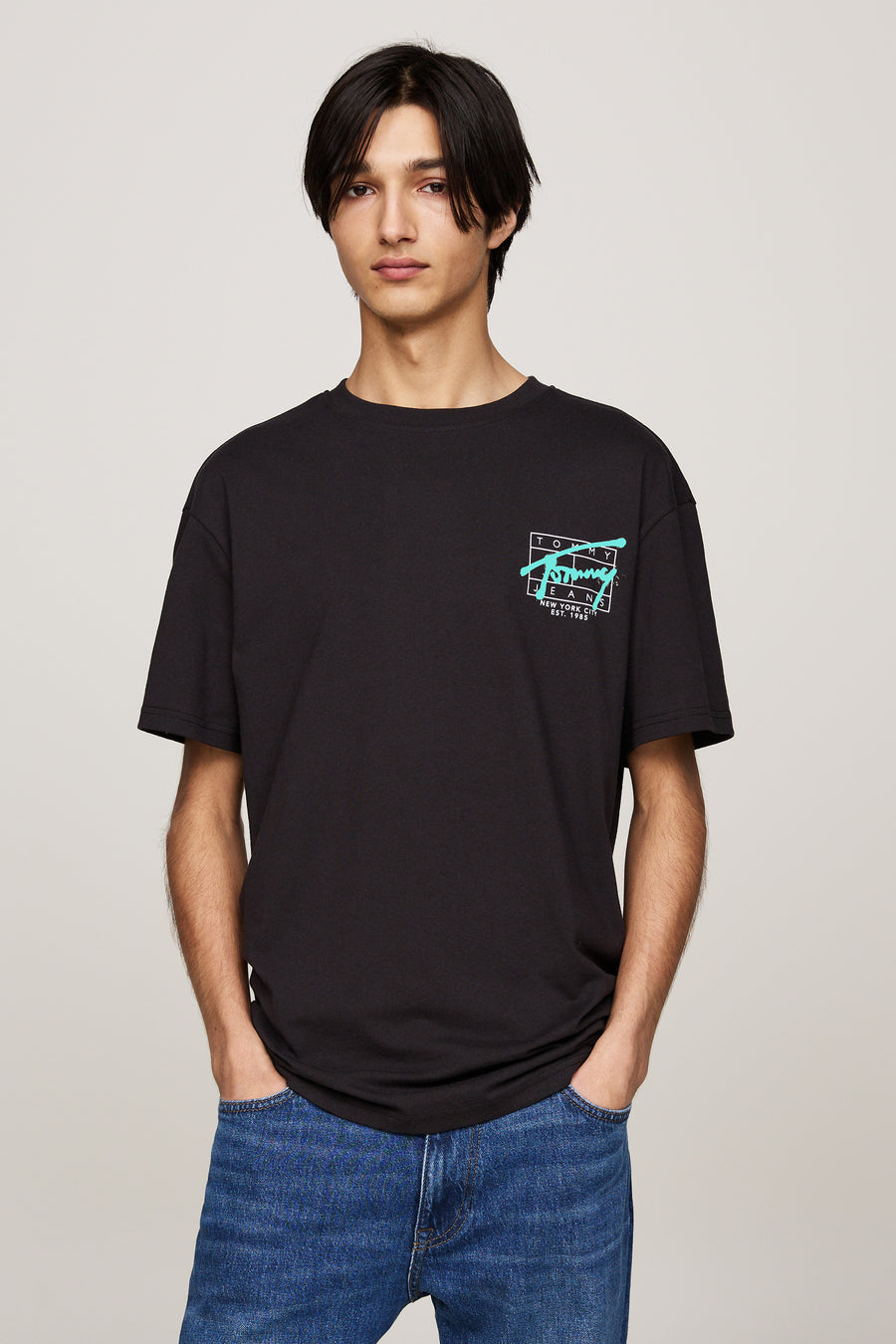 T-shirt (korte mouwen) Zwart - TOMMY JEANS