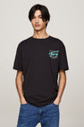 T-shirt (manches courtes) Noir - TOMMY JEANS