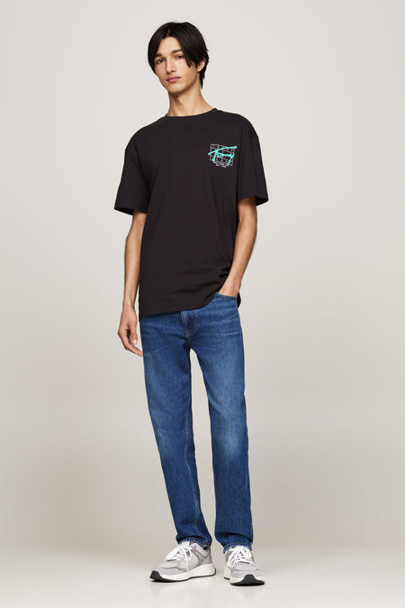 T-shirt (korte mouwen) Zwart - TOMMY JEANS