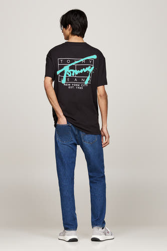 T-shirt (korte mouwen) Zwart - TOMMY JEANS