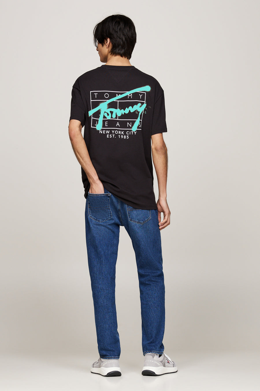 T-shirt (korte mouwen) Zwart - TOMMY JEANS