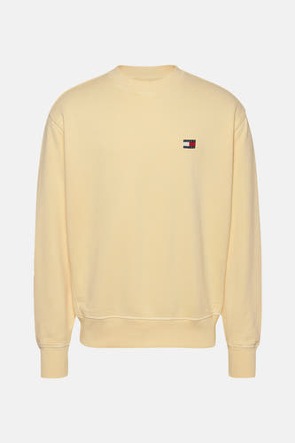 Sweater met ronde hals Geel - TOMMY JEANS