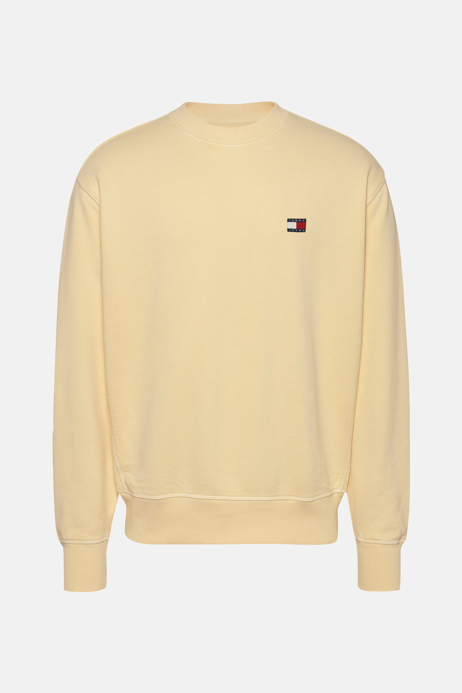 Sweater met ronde hals Geel - TOMMY JEANS