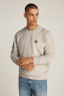 Sweater met ronde hals Beige - TOMMY JEANS