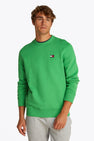 Sweater met ronde hals Groen - TOMMY JEANS