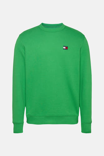 Sweater met ronde hals Groen - TOMMY JEANS