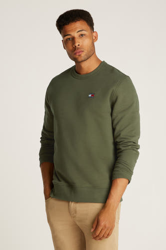 Sweater met ronde hals Groen - TOMMY JEANS