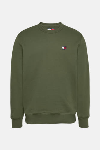 Sweater met ronde hals Groen - TOMMY JEANS