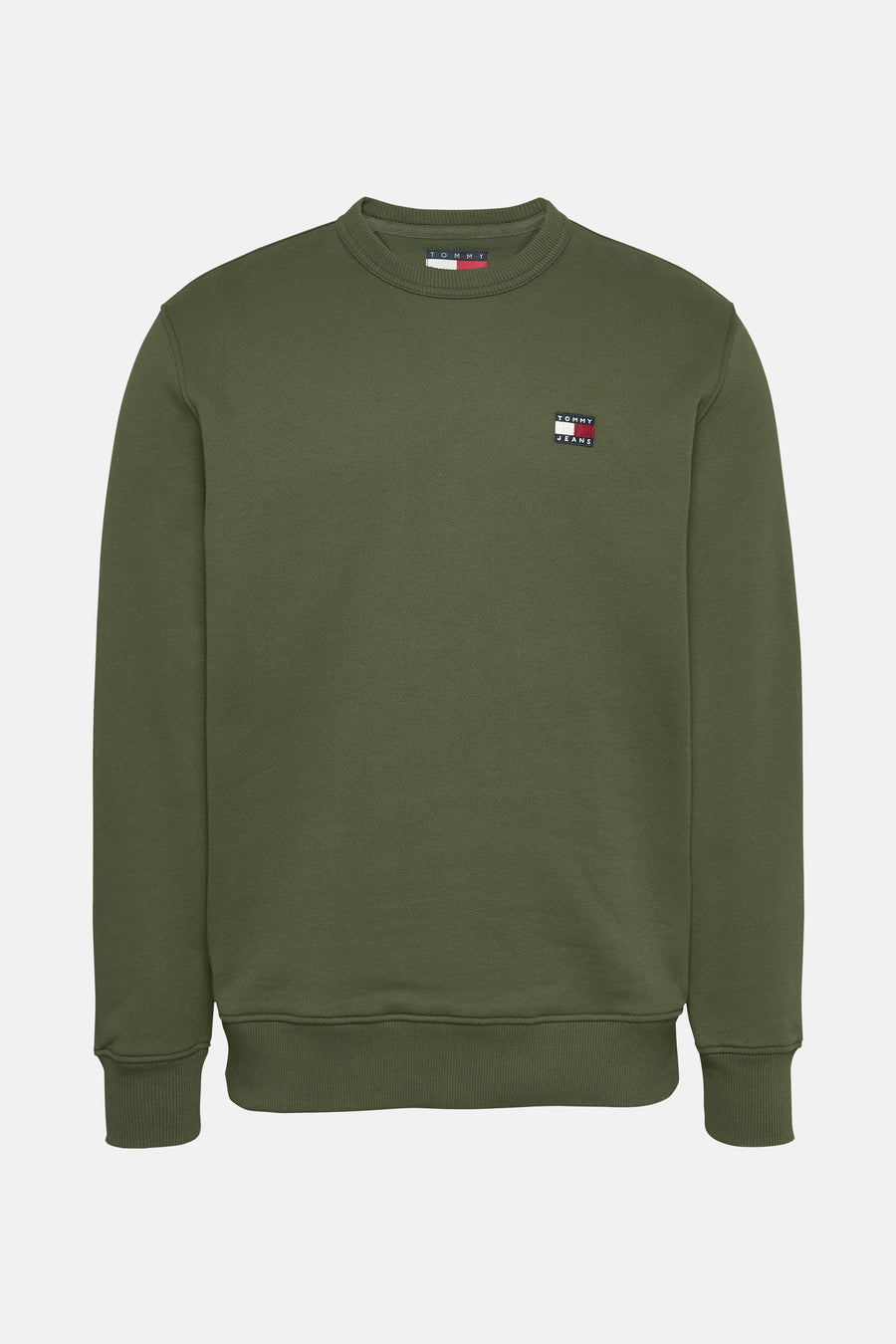 Sweater met ronde hals Groen - TOMMY JEANS