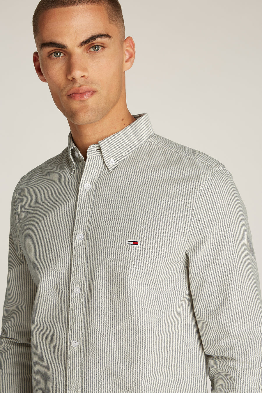 Hemd (lange mouwen) Grijs - TOMMY JEANS