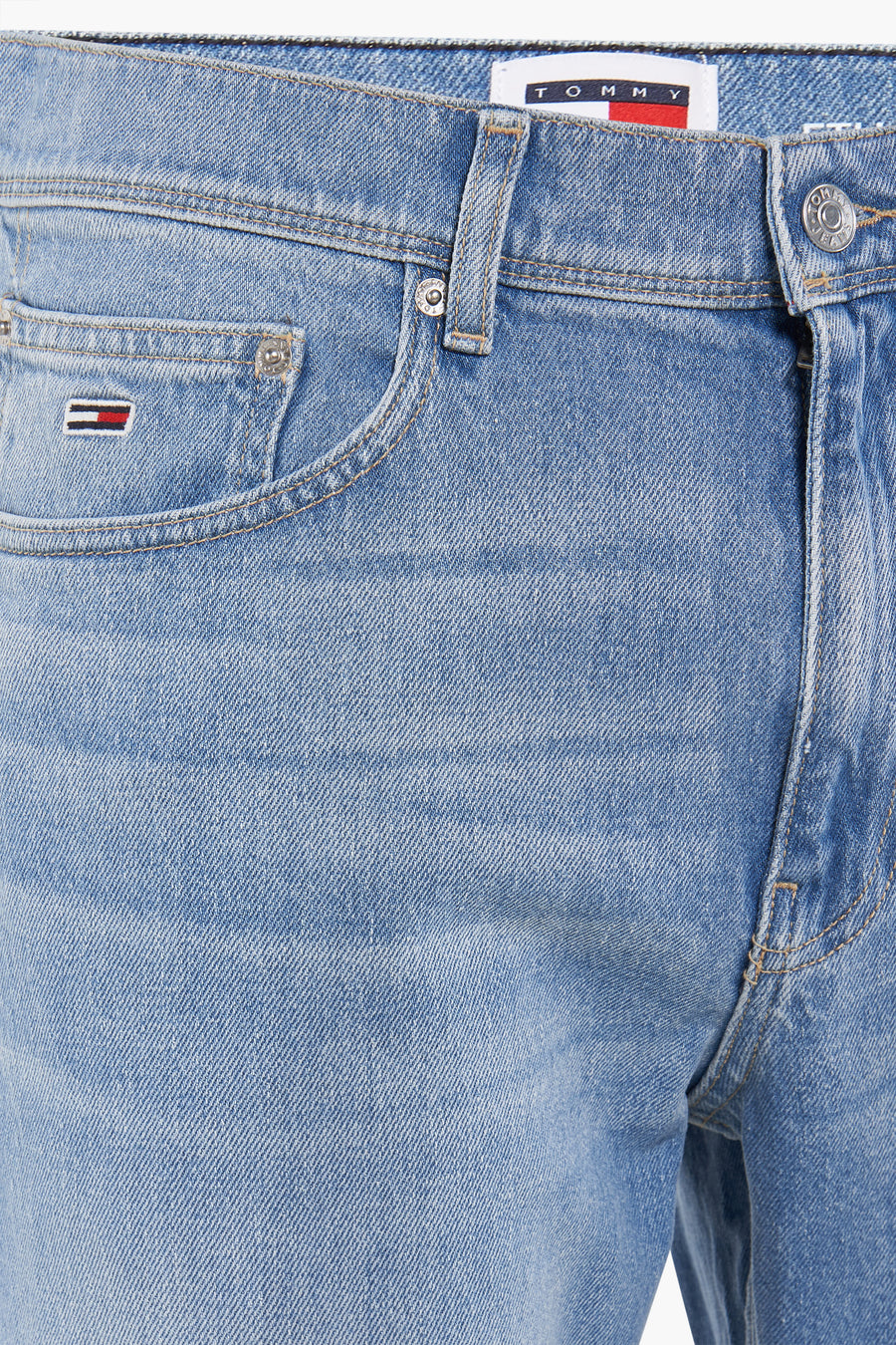 Jeans straight Light blue denim - TOMMY JEANS