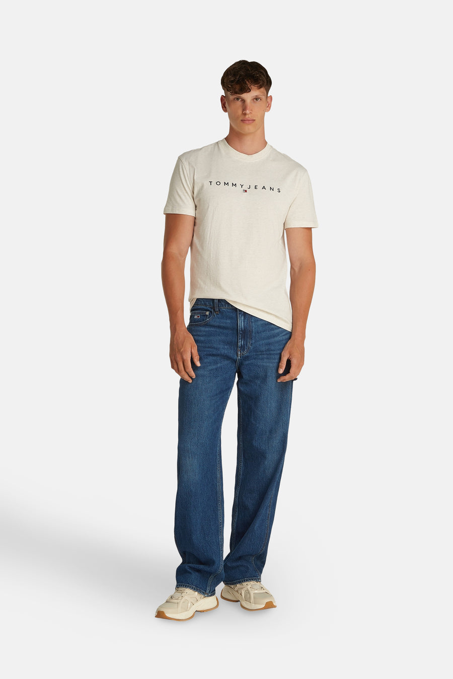T-shirt (korte mouwen) Ecru - TOMMY JEANS