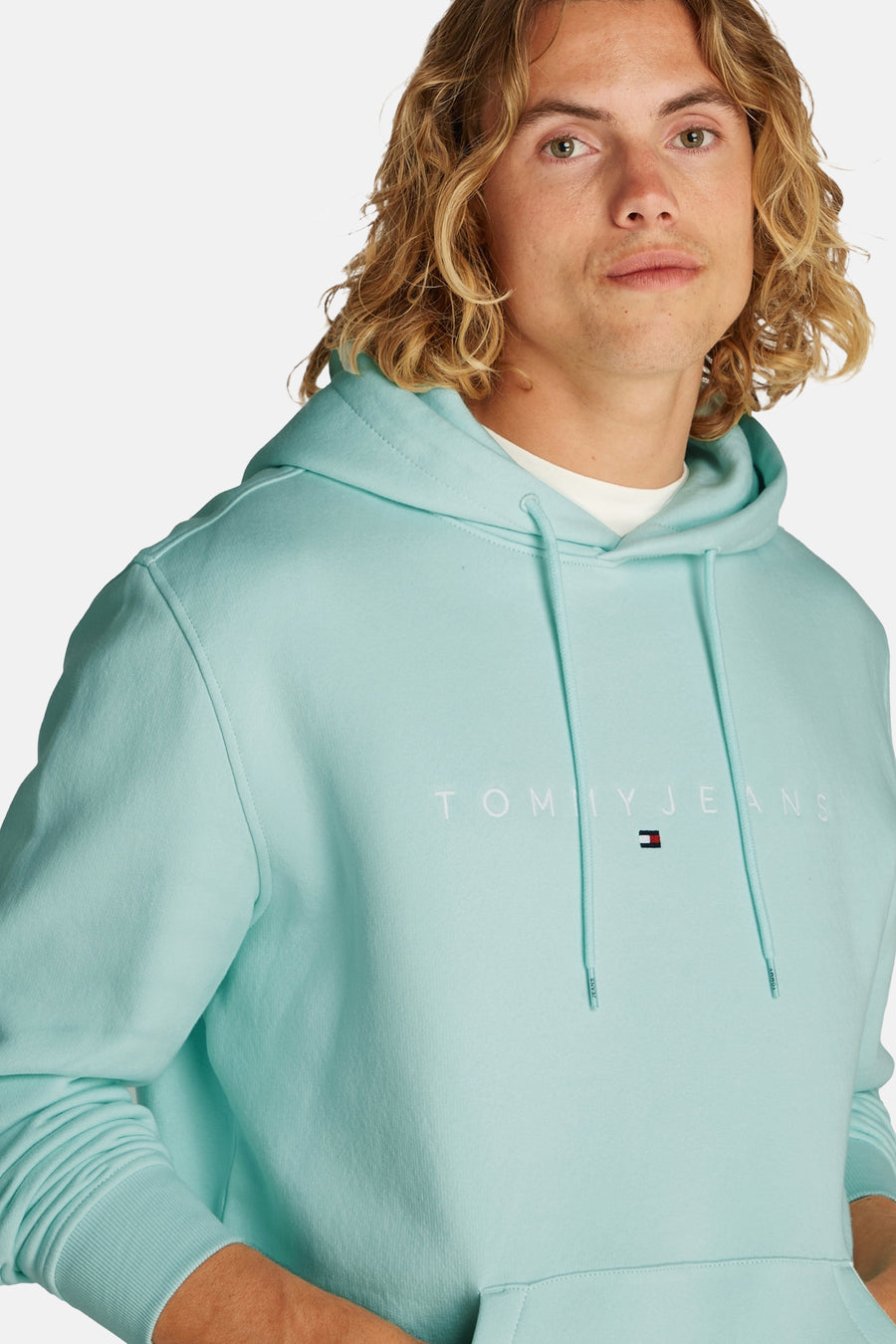 Sweater met kap Blauw - TOMMY JEANS