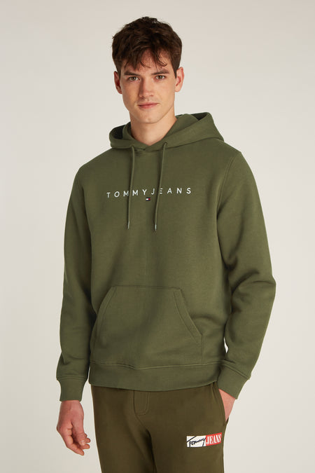 Sweater met kap Groen - TOMMY JEANS