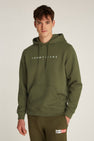 Sweater met kap Groen - TOMMY JEANS