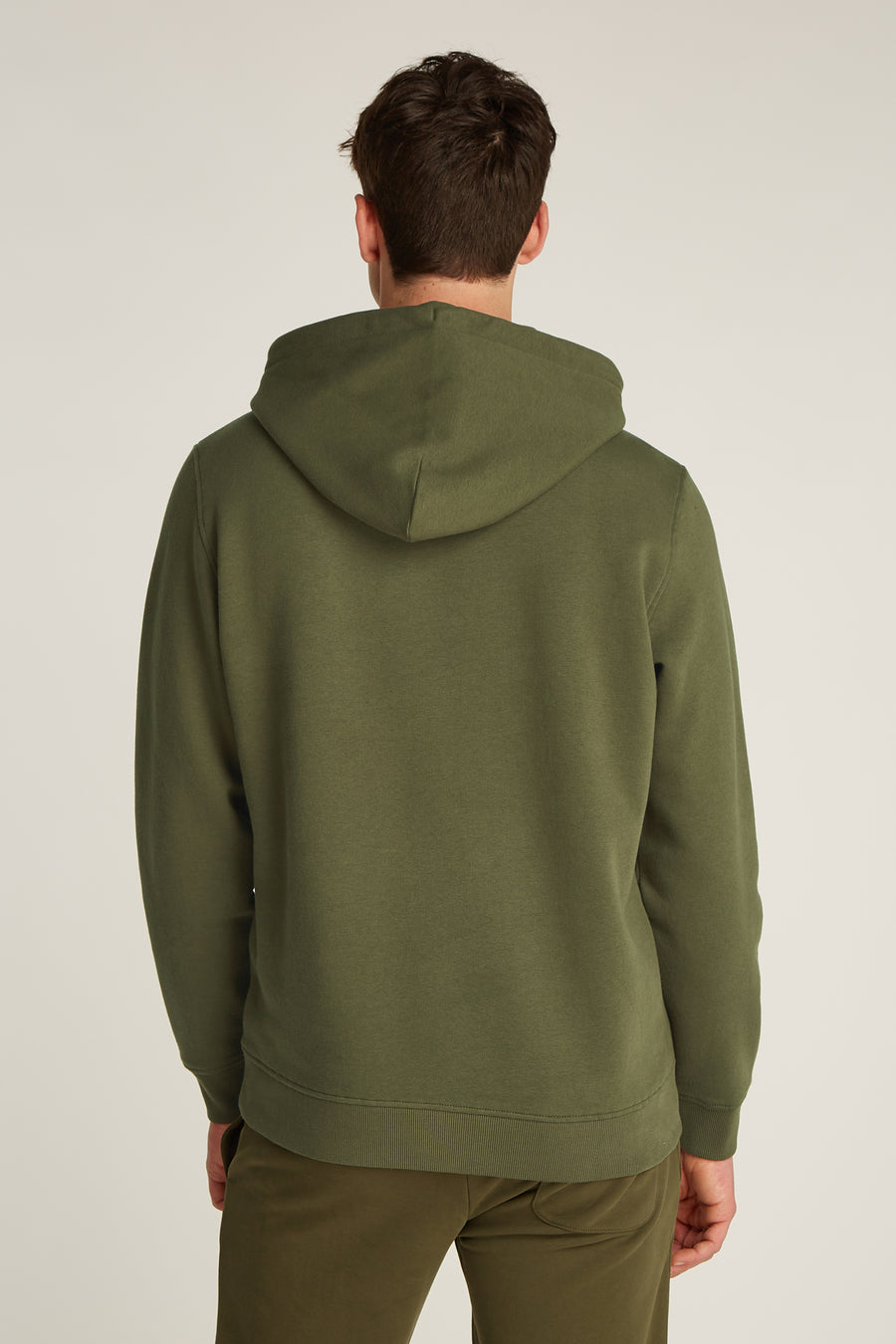Sweater met kap Groen - TOMMY JEANS