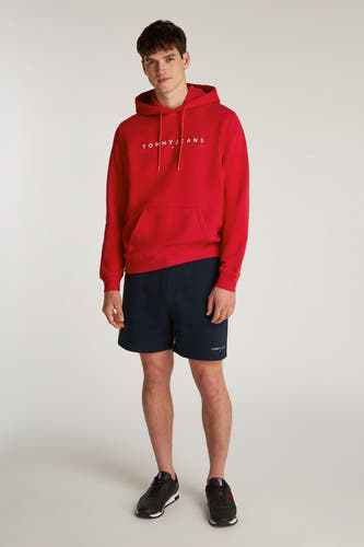 Sweater met kap Rood - TOMMY JEANS