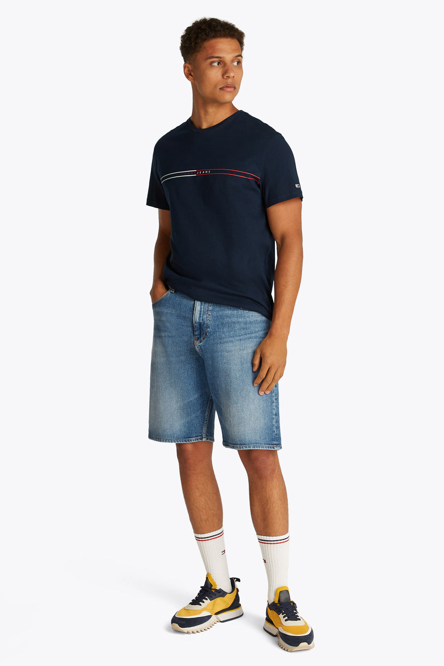 T-shirt (korte mouwen) Blauw - TOMMY JEANS
