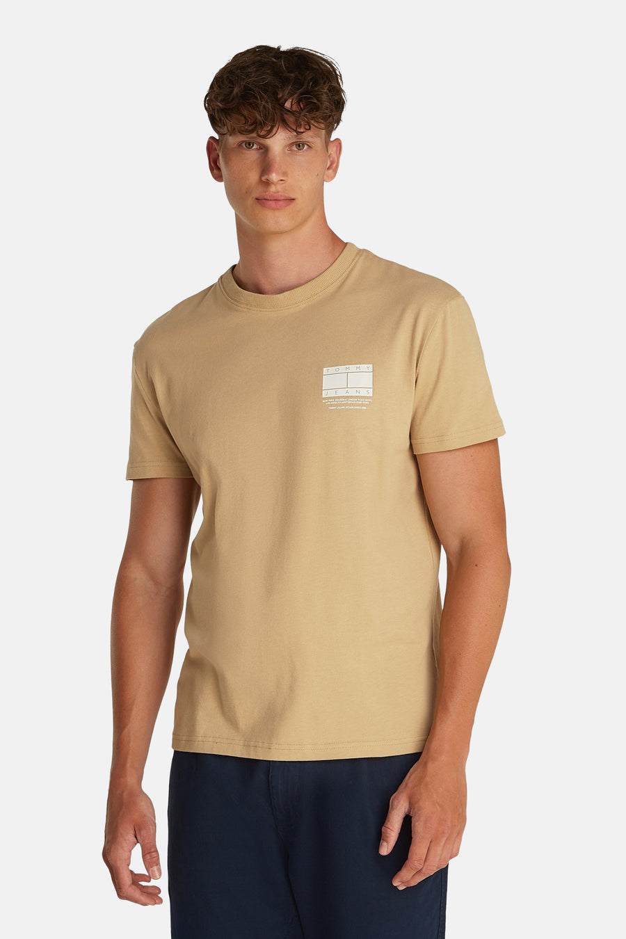 T-shirt (korte mouwen) Beige - TOMMY JEANS