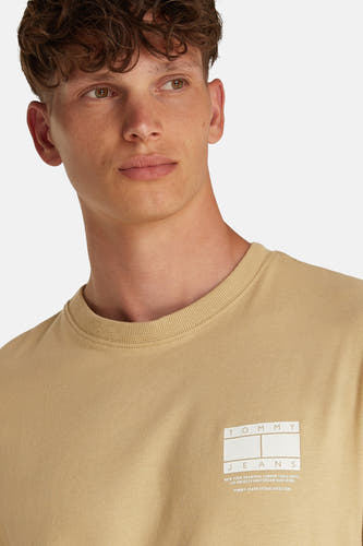 T-shirt (korte mouwen) Beige - TOMMY JEANS