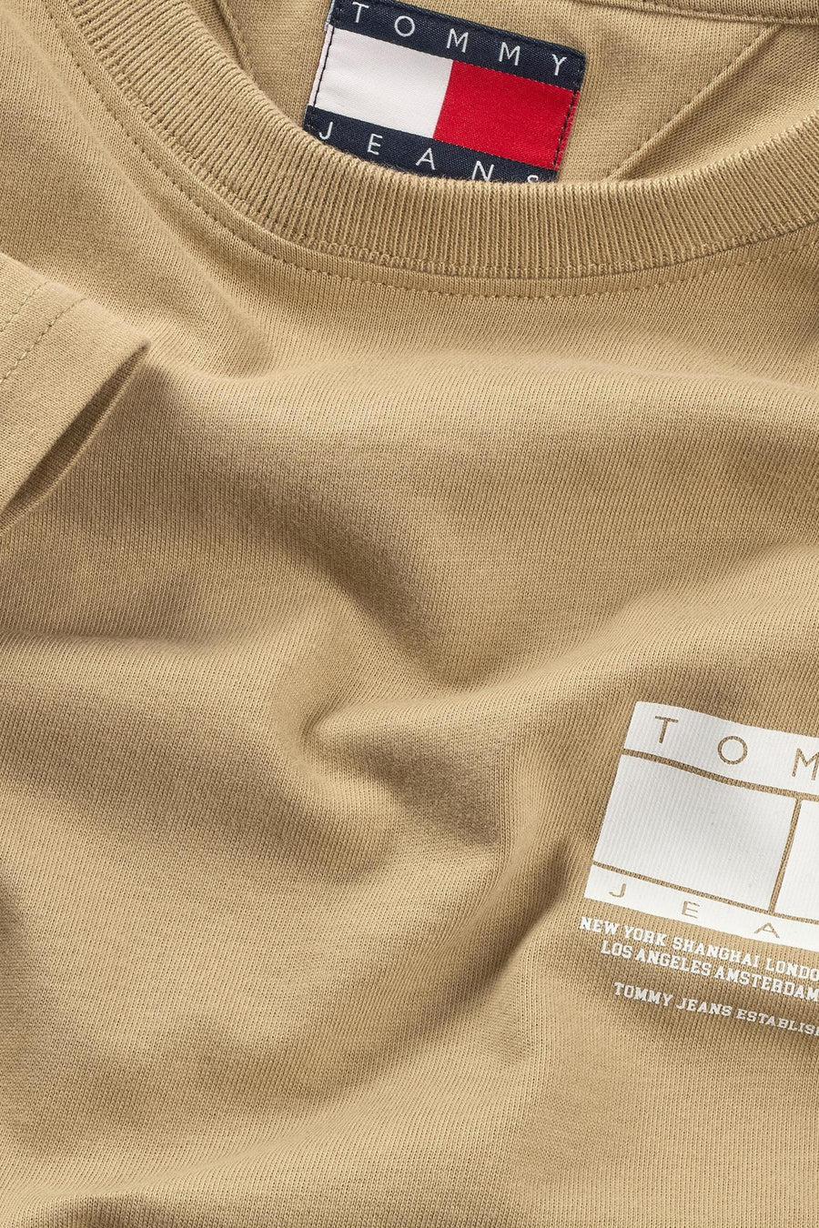 T-shirt (korte mouwen) Beige - TOMMY JEANS