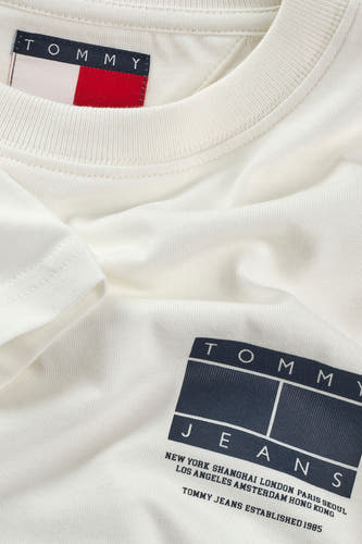 T-shirt (korte mouwen) Wit - TOMMY JEANS