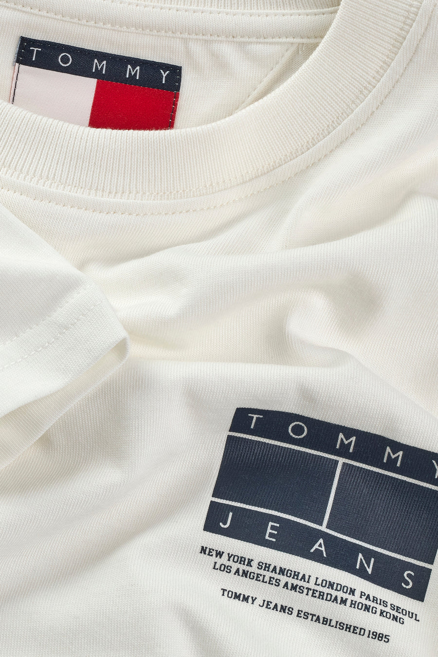 T-shirt (korte mouwen) Wit - TOMMY JEANS