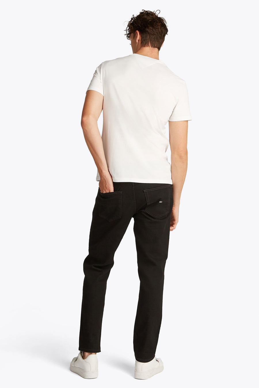 T-shirt (korte mouwen) Ecru - TOMMY JEANS