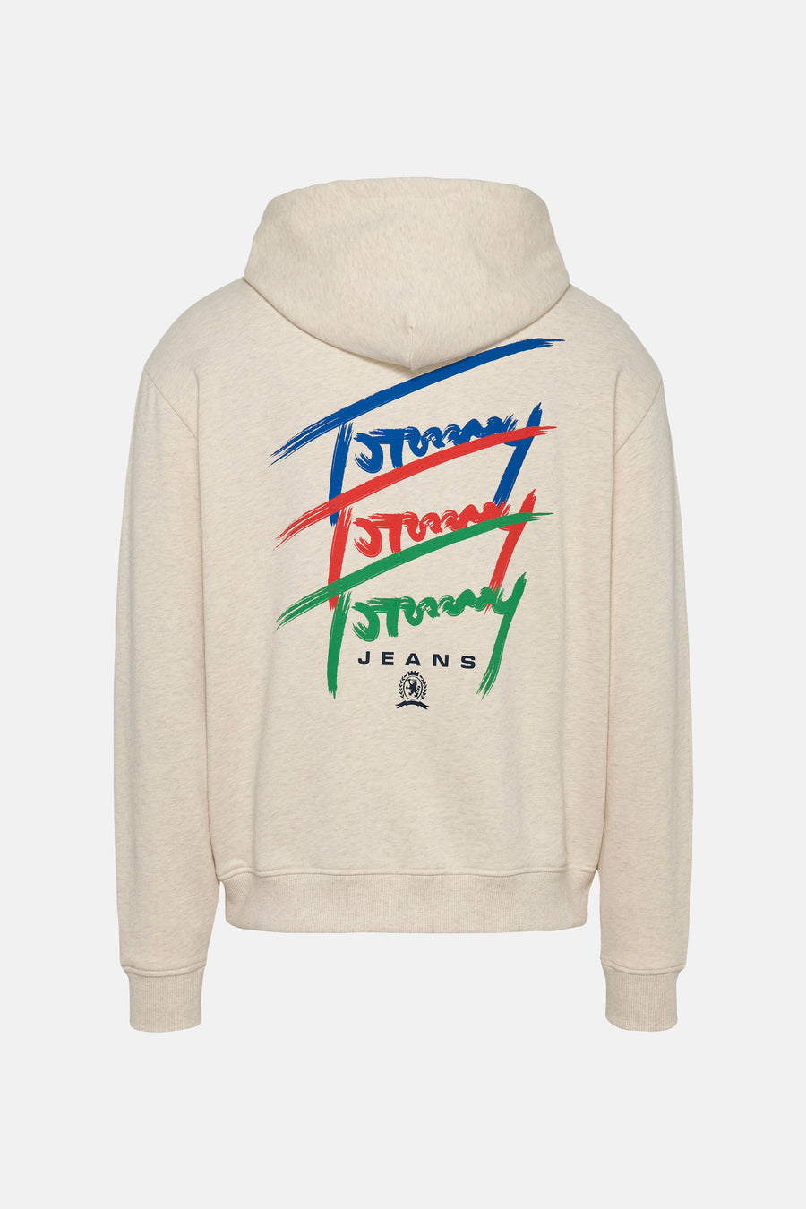 Sweater met kap Beige - TOMMY JEANS