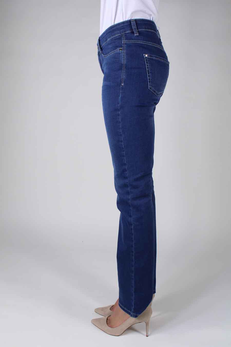 Jeans straight Mid blue denim - MAC