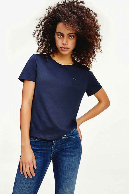 Top (korte mouwen) Blauw - TOMMY JEANS