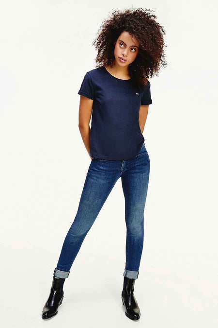 Top (korte mouwen) Blauw - TOMMY JEANS