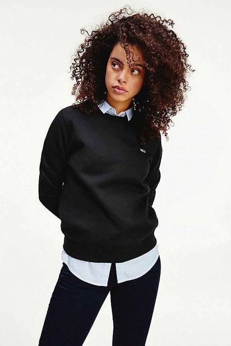 Sweater met ronde hals Zwart - TOMMY JEANS