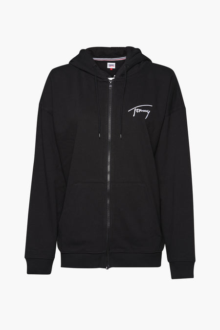 Sweater met kap Zwart - TOMMY JEANS