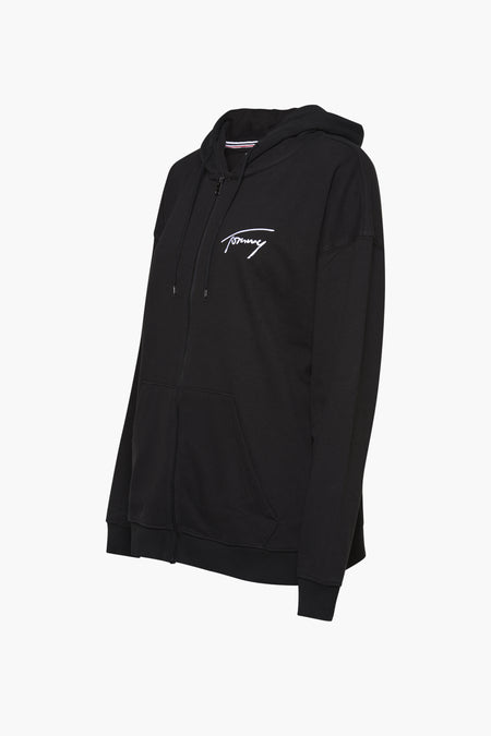 Sweater met kap Zwart - TOMMY JEANS