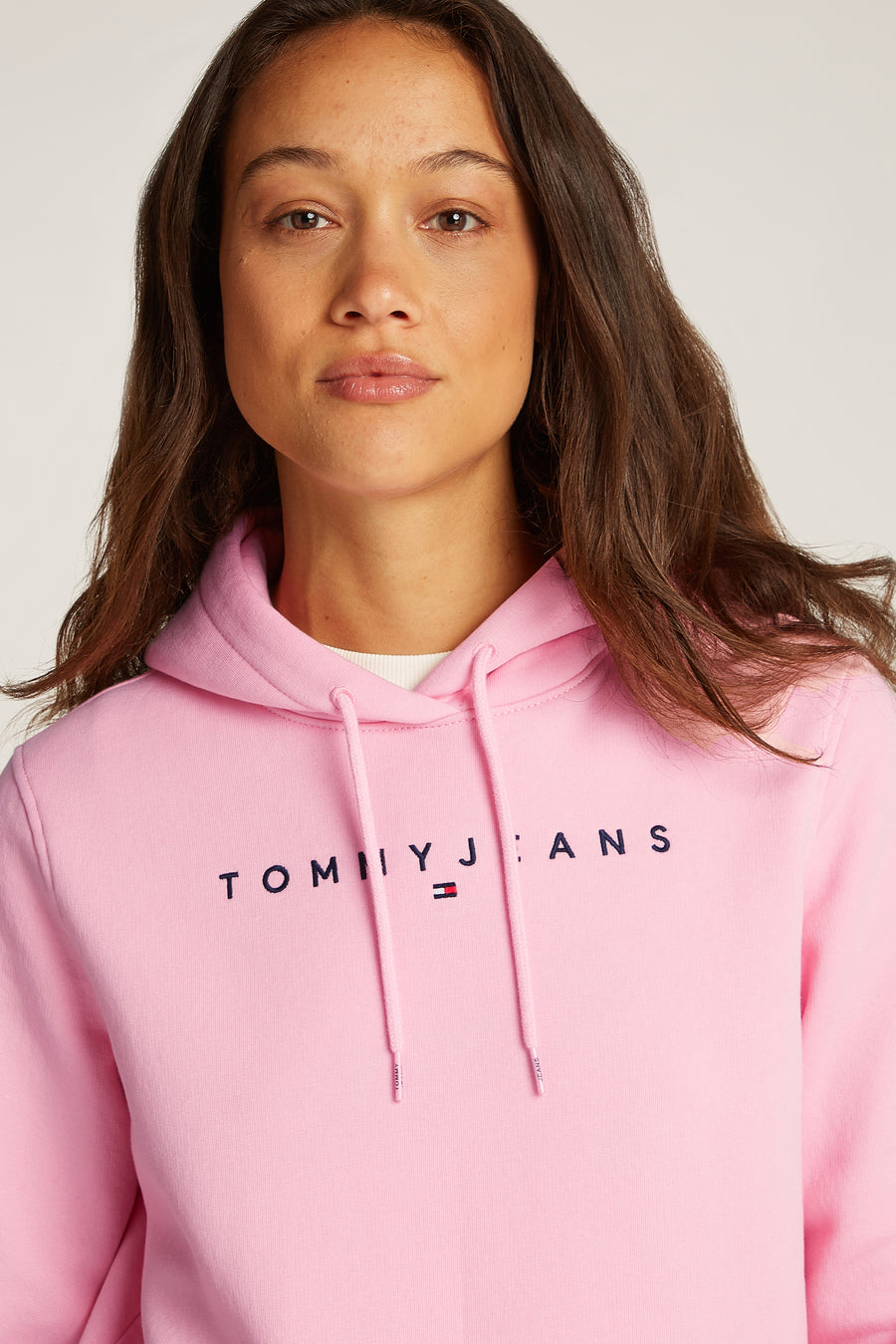 Sweater met kap Roze - TOMMY JEANS
