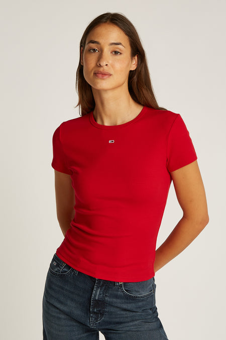 Top (korte mouwen) Rood - TOMMY JEANS