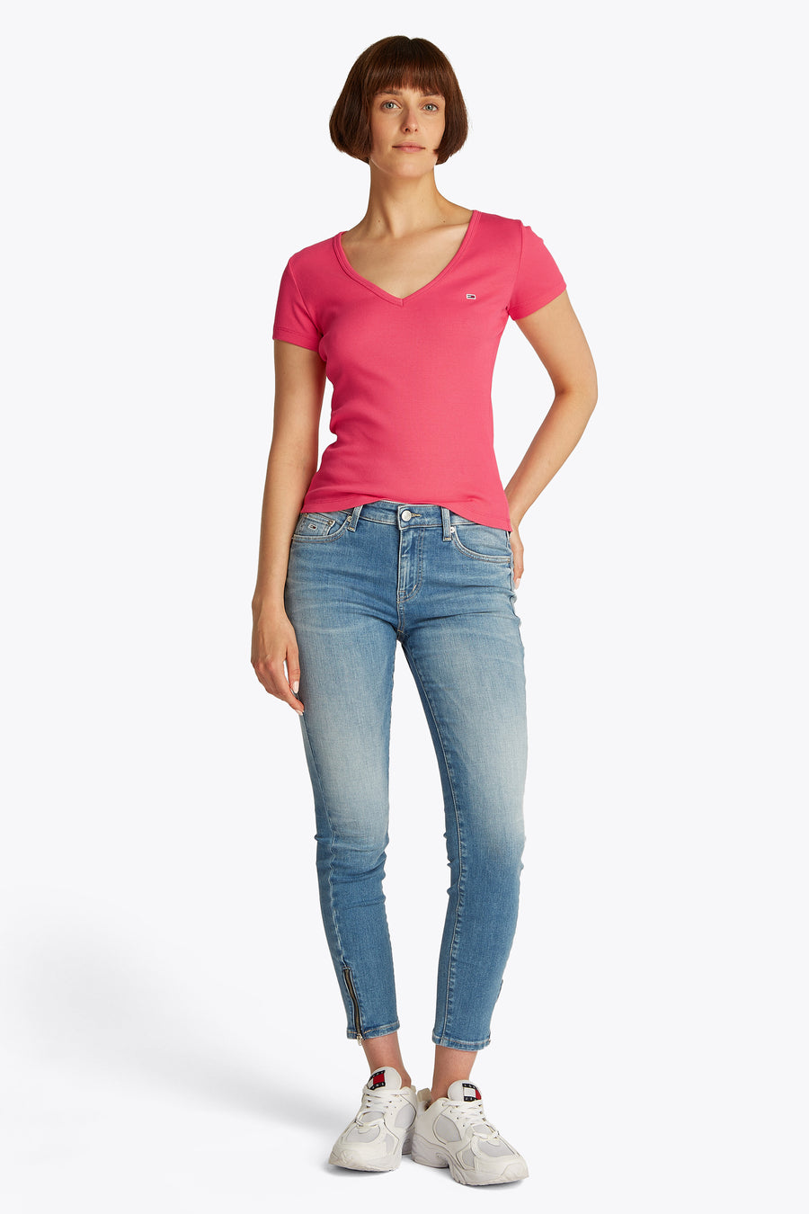 Top (korte mouwen) Roze - TOMMY JEANS