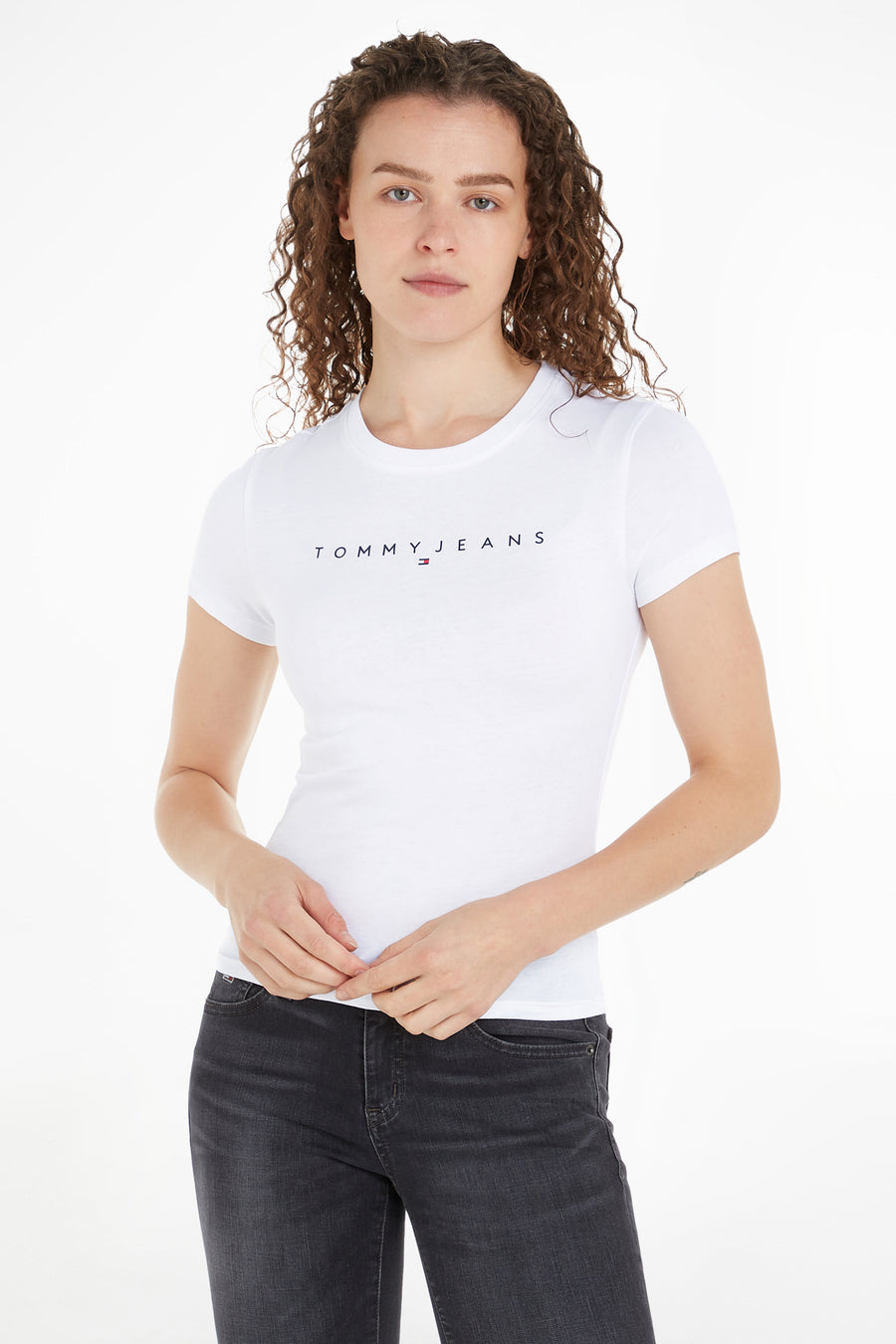 Top (korte mouwen) Wit - TOMMY JEANS