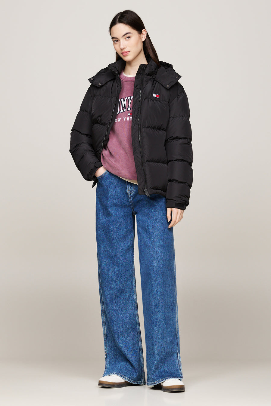 Korte jas Zwart - TOMMY JEANS