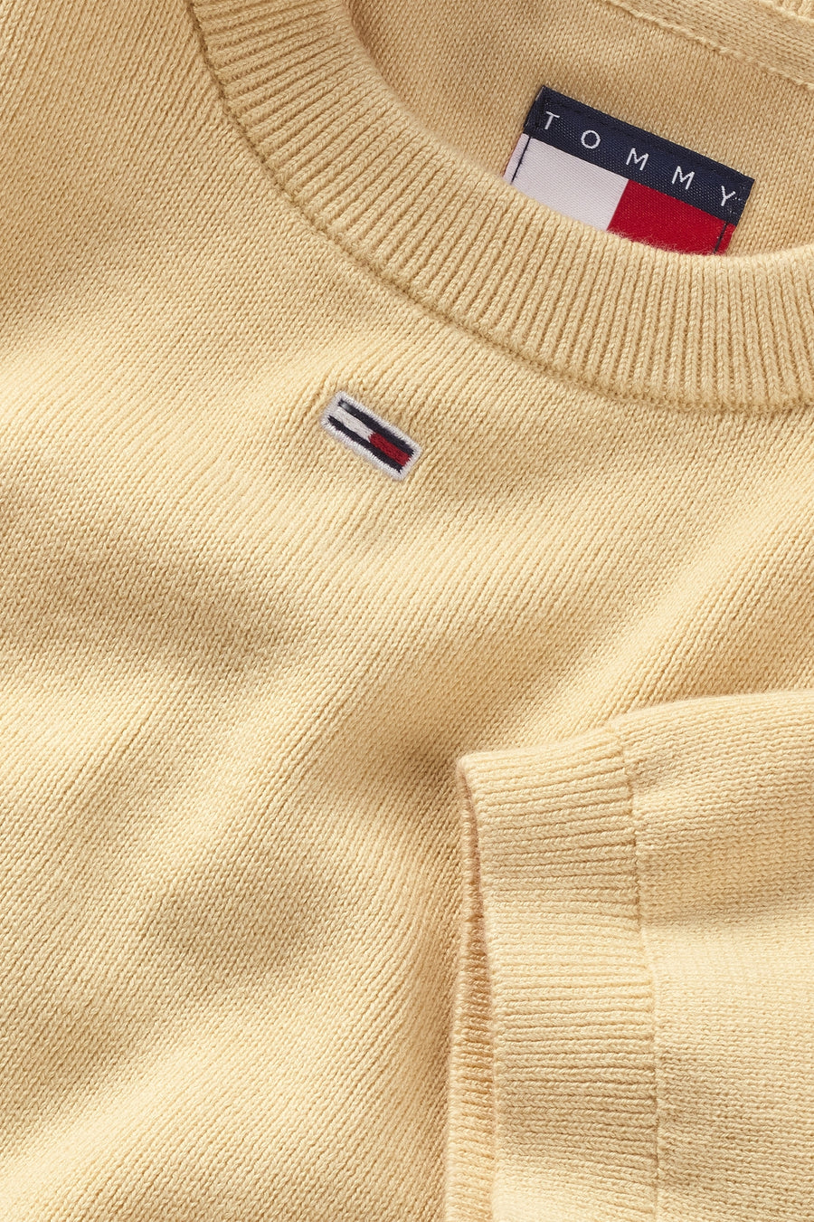 Trui met ronde hals Geel - TOMMY JEANS