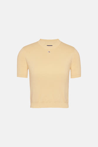 Trui met ronde hals Geel - TOMMY JEANS